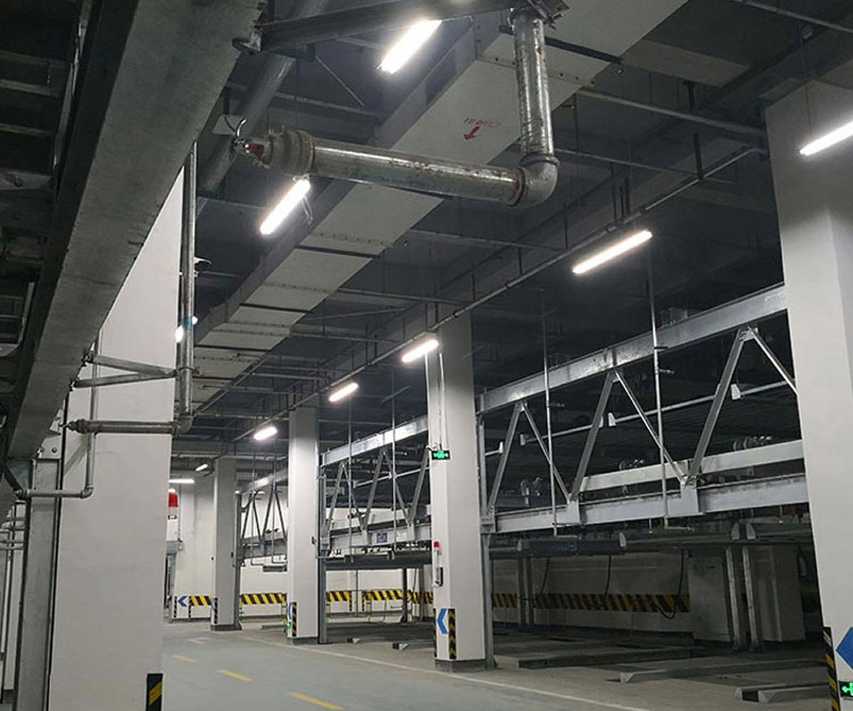 永善二层升降横移式机械停车设备收购