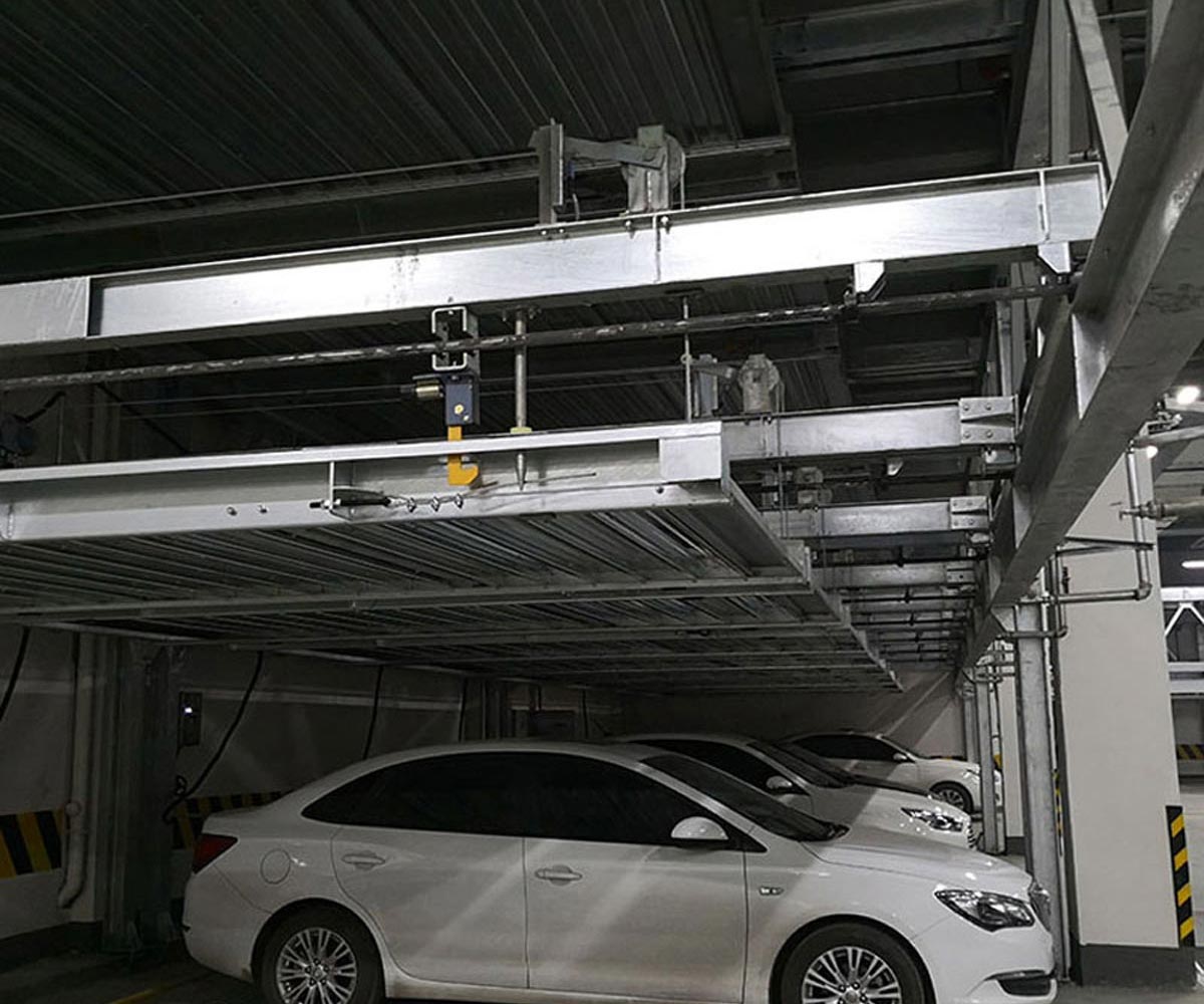金平双柱简易式立体停车库过规划