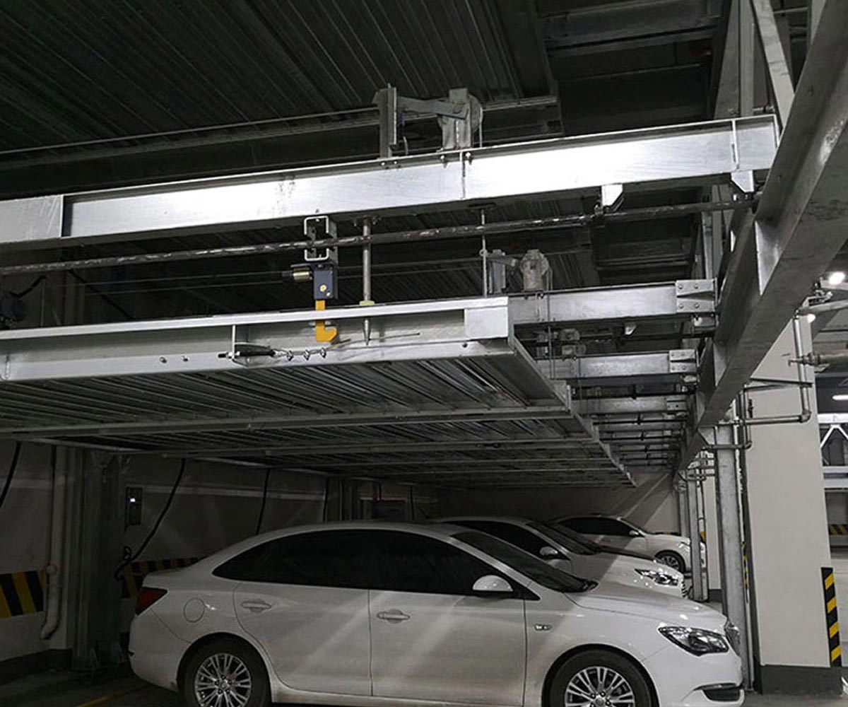 湖南双柱简易式立体停车库过规划
