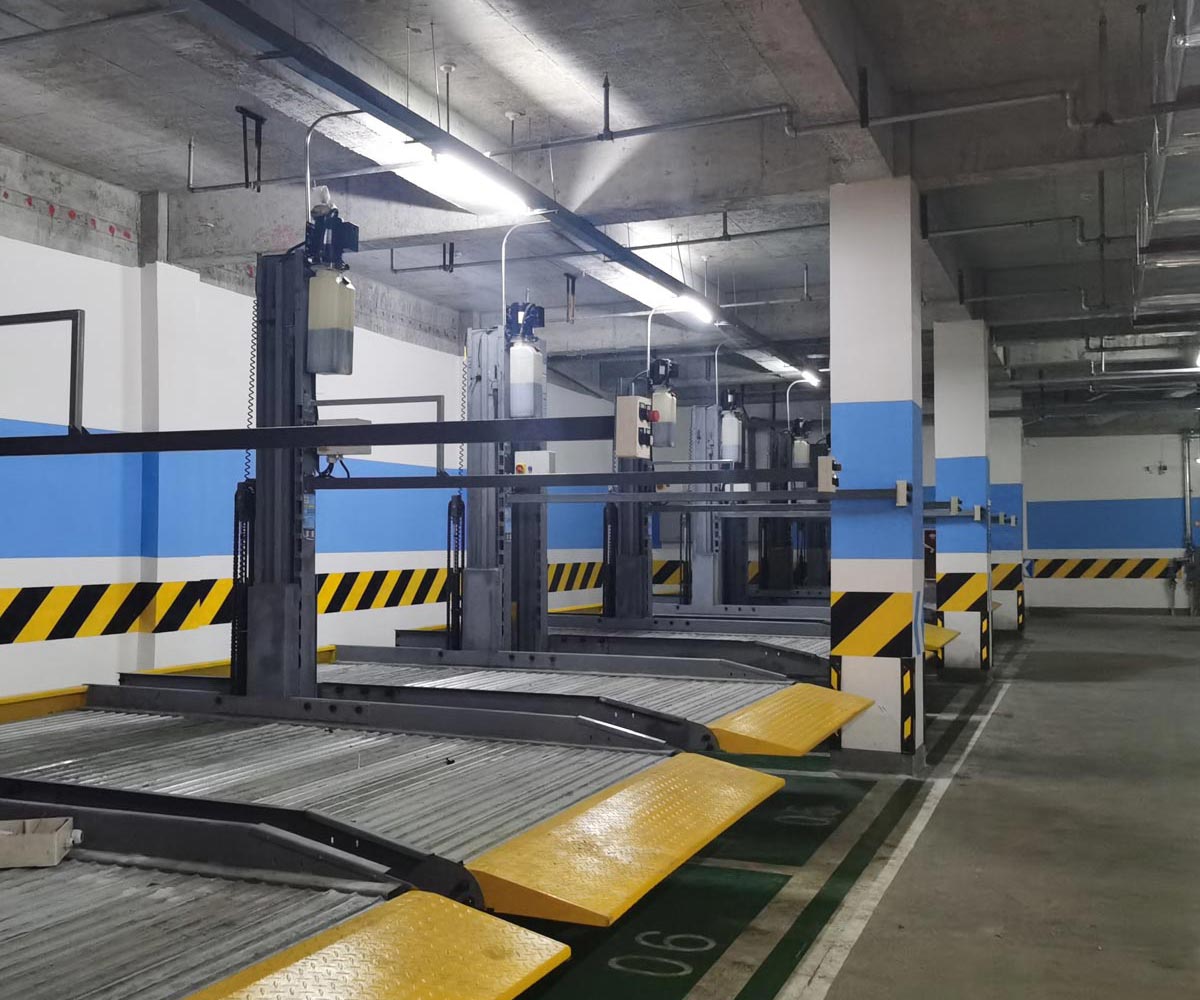 云南PSH左右横移机械停车设备改造