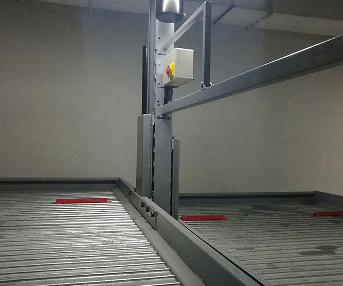 云龙两层机械停车设备短租