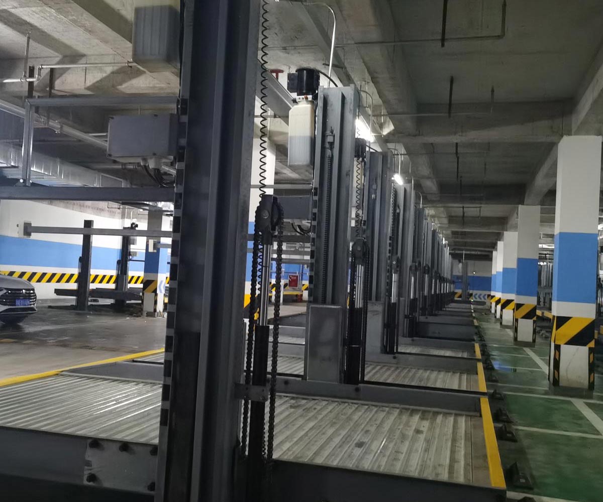 高坪升降横移类机械停车设备回收
