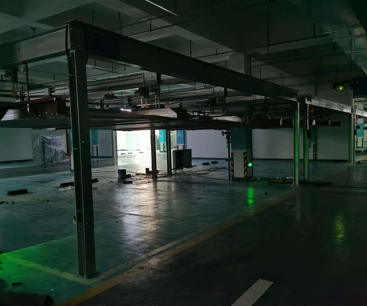 宁蒗两柱简易升降机械式立体停车设备