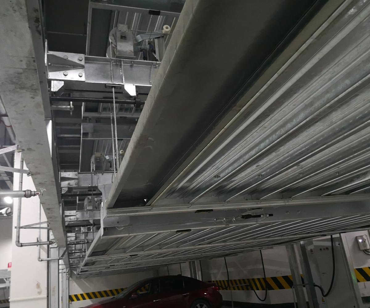 玉龙PSH2重列二层升降横移机械式立体停车设备