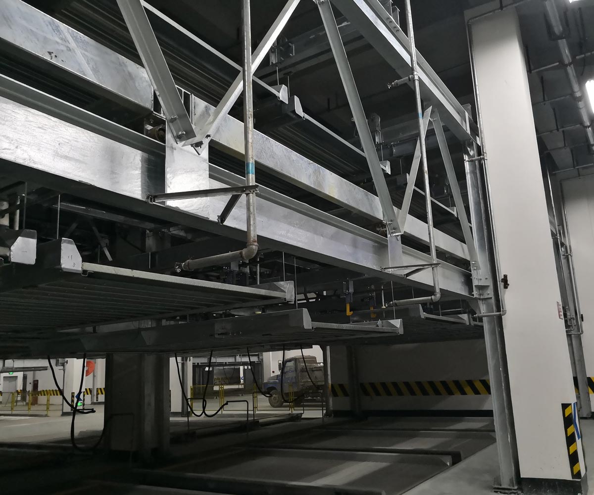 丽江四至六层PSH4-6升降横移机械式立体停车设备